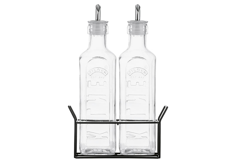 ÖL- und Essigflaschen Set, 600 ml
