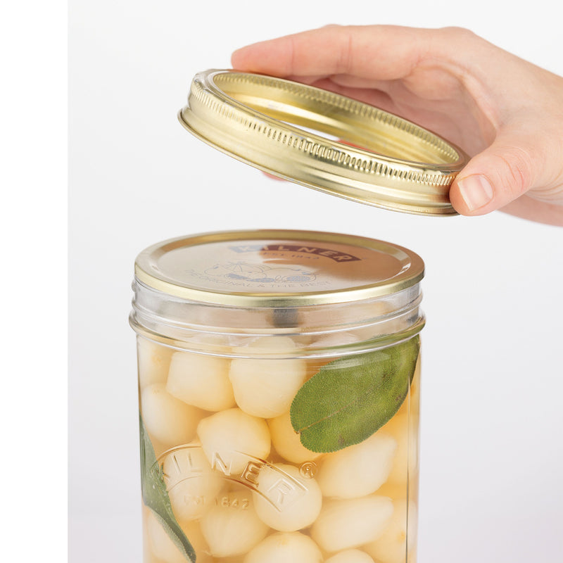 Weithalsglas mit Heber, 1 Liter