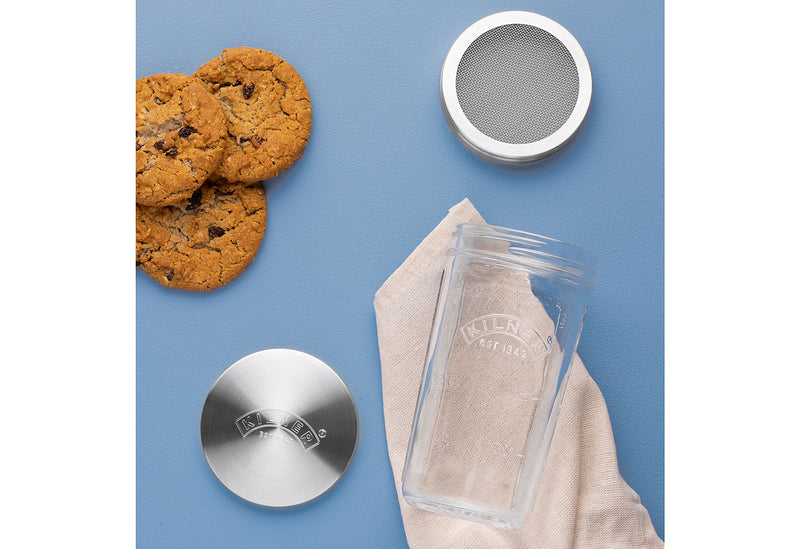 KILNER Siebglas Set 0,5l