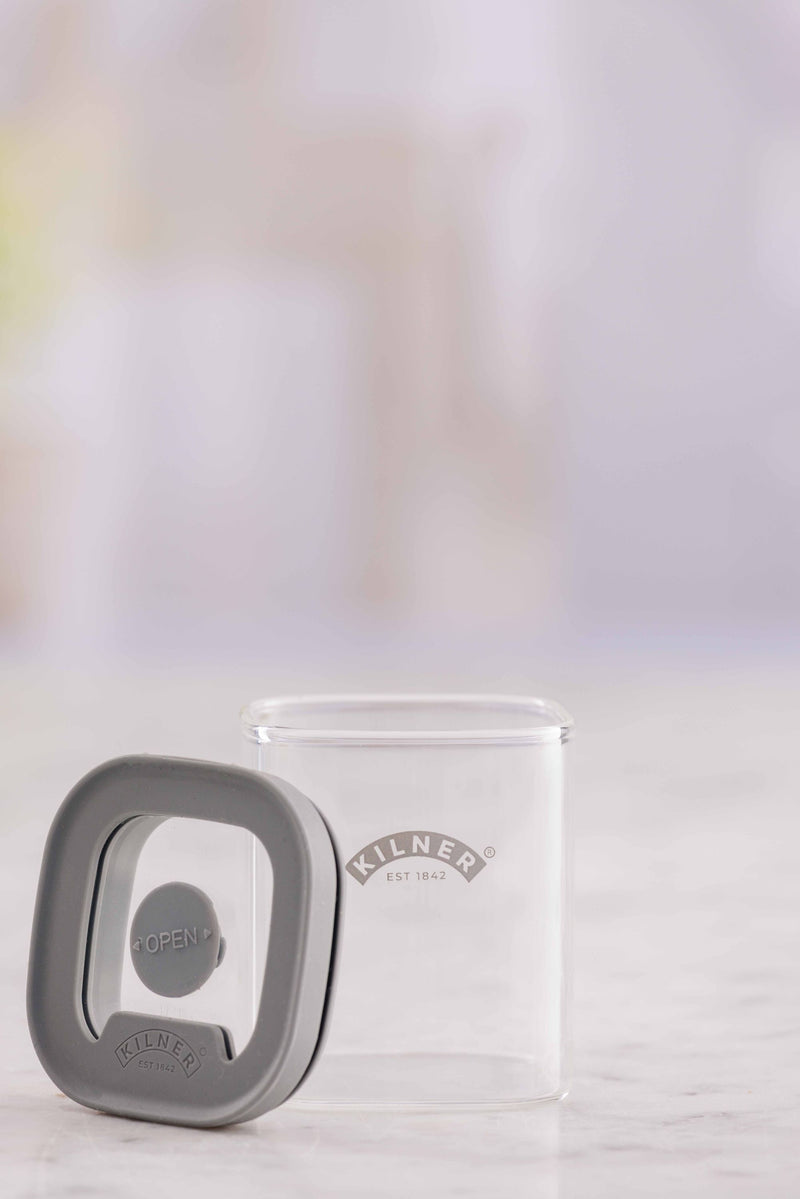 Glas Vorratsbehälter - Quadratisch, 160 ml