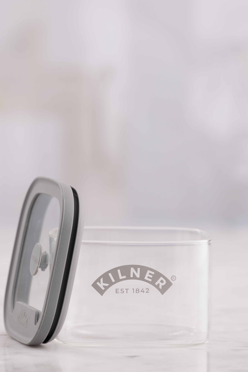 Glas Vorratsbehälter - Quadratisch, 500 ml