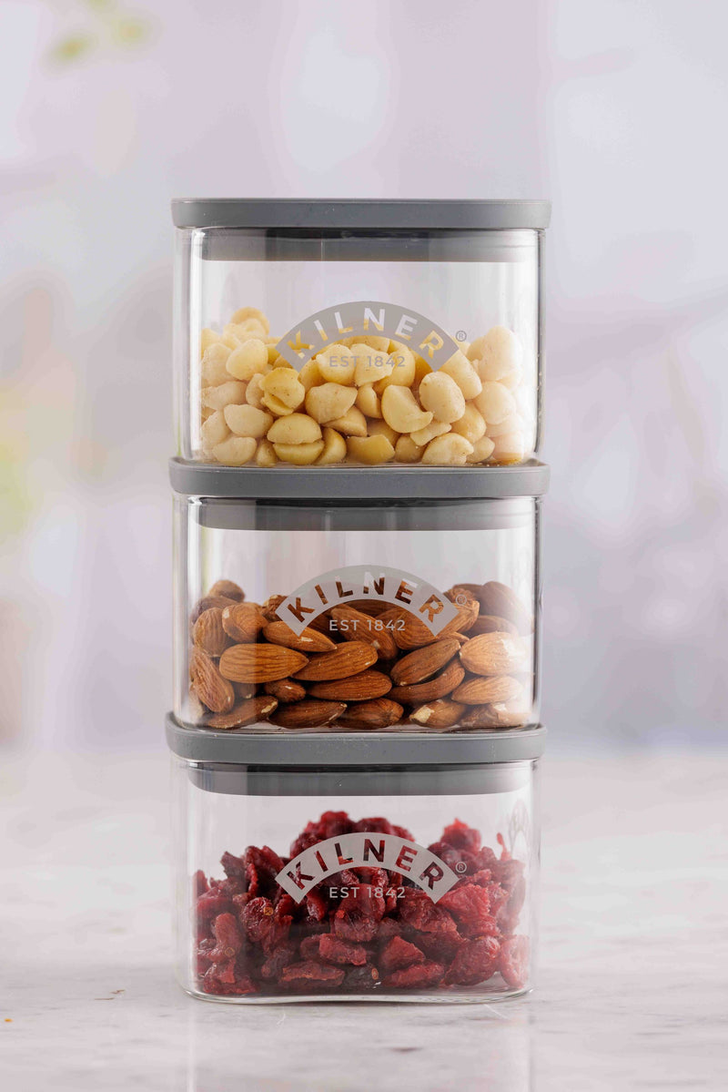 Glas Vorratsbehälter - Quadratisch, 500 ml