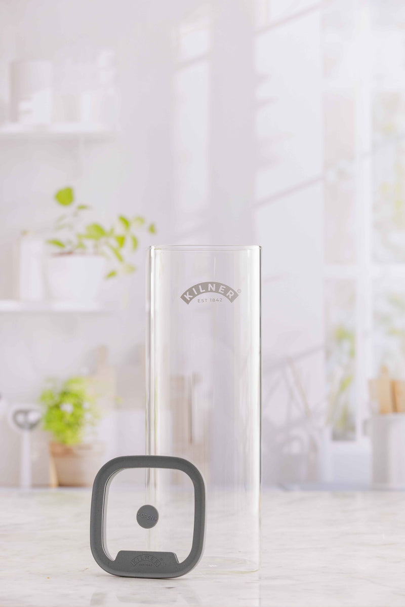 Glas Vorratsbehälter - Quadratisch, 2 Liter