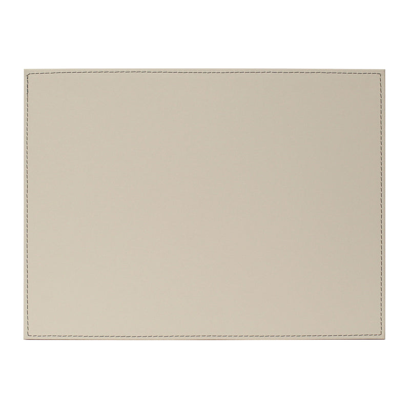 DUO - Platzset rechteckig, Olive/Elfenbein