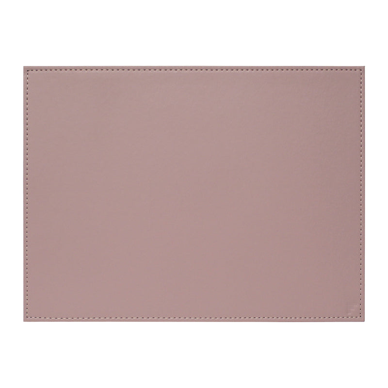 DUO - Platzset rechteckig, Altrosa/Stein