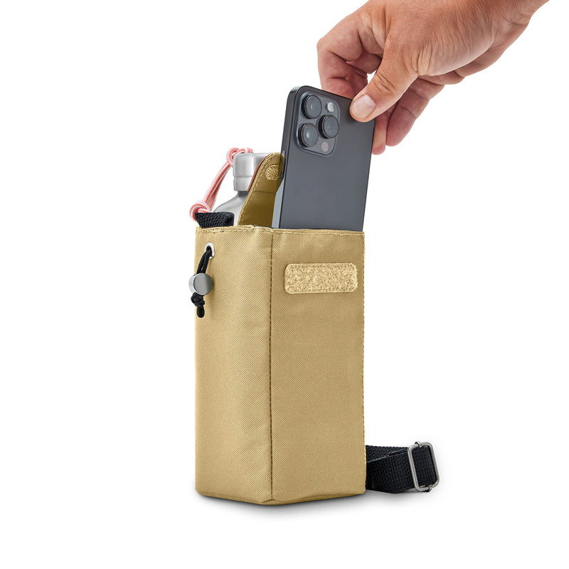 Isolierte Flaschen-Tasche, Beige