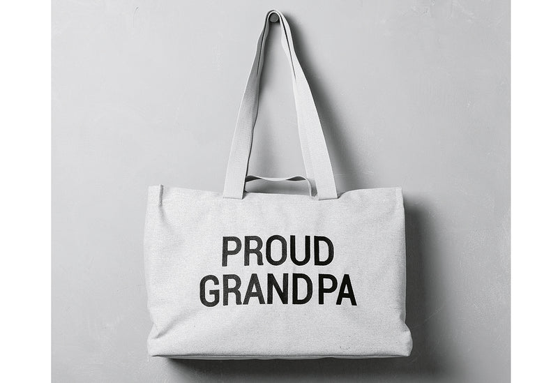 CHILDHOME Canvas Großelterntasche Opa
