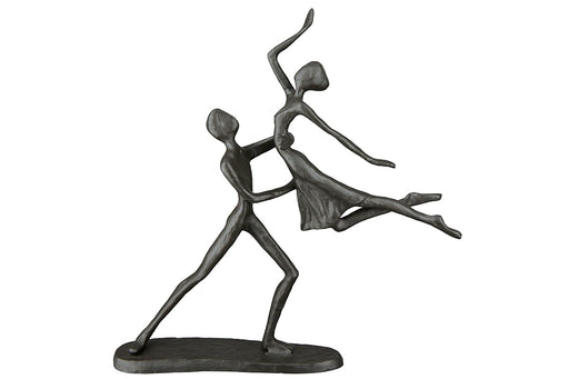 Eisen Design Skulptur "Tanzpaar"