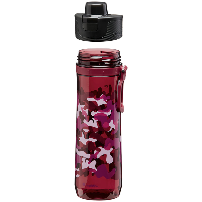 Sports Tracker, 0,8L, Burgund mit Aufdruck