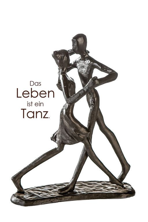 Design Skulptur"Dancing"brüniert H.17cm