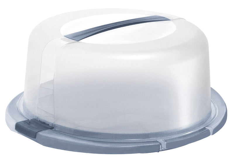 ROTHO Tortenbehälter Tortenglocke Cool & Fresh 38x34x16cm blue