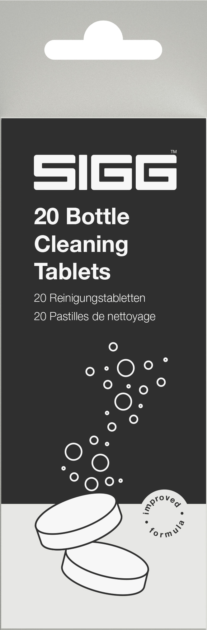 SIGG Reinigungstablette für Trinkflasche 20er Pack