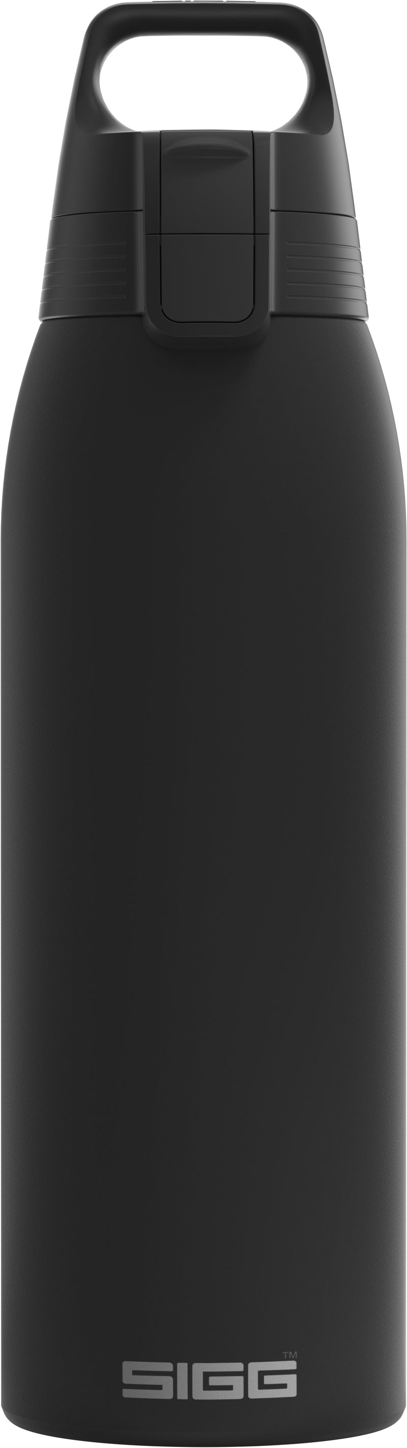 SIGG Trinkflasche 1l Shield Therm One black Edelstahl