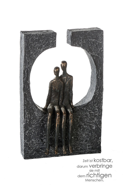 Skulptur"Zweisamkeit"Poly,bronzef.