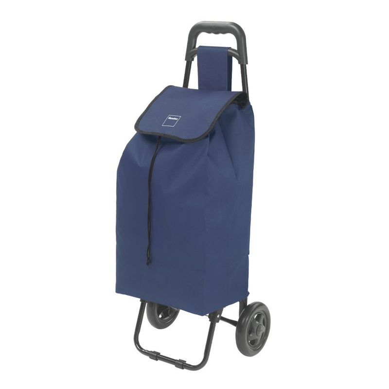 METALTEX Shopping-Trolley 40L Daphne mit Regenschirmtasche  blau