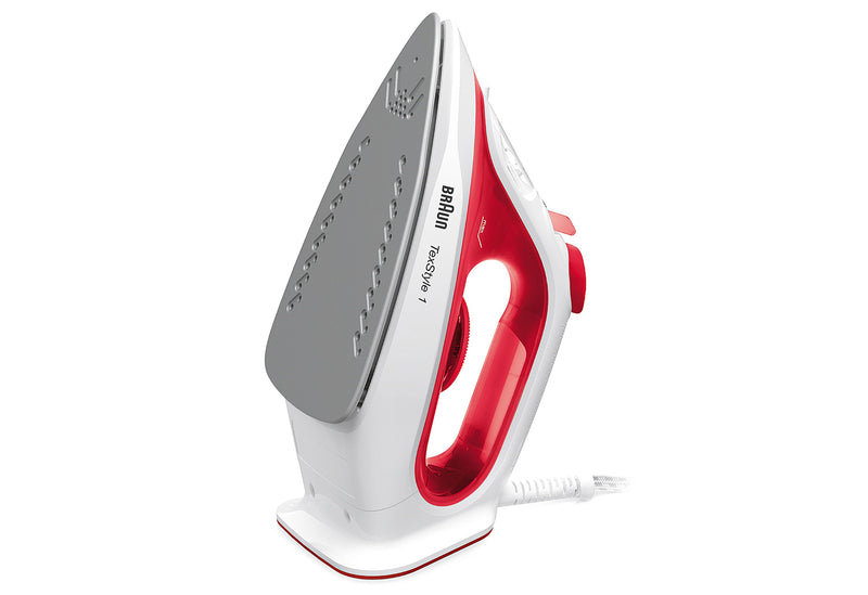 BRAUN Dampfbügeleisen TexStyle1 SI 1019 1900W rot
