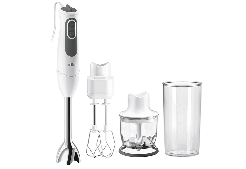BRAUN Stabmixer MQ 3125B 750 Watt weiß/grau