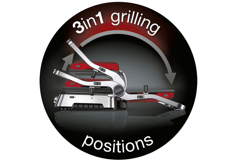 BRAUN Kontaktgrill CG9040 2000W Edelstahl schwarz