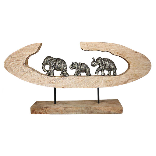 Skulptur "Elefantenfamilie"Mangoh.