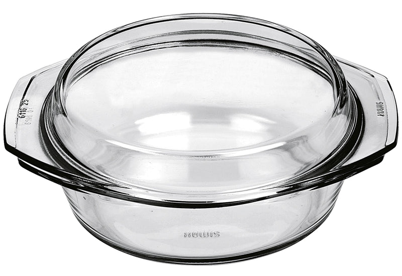 SIMAX Schüssel rund mit flachem Deckel 1 l