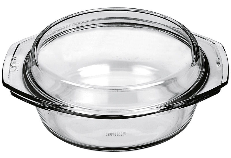 SIMAX Schüssel rund mit flachem Deckel 1 l