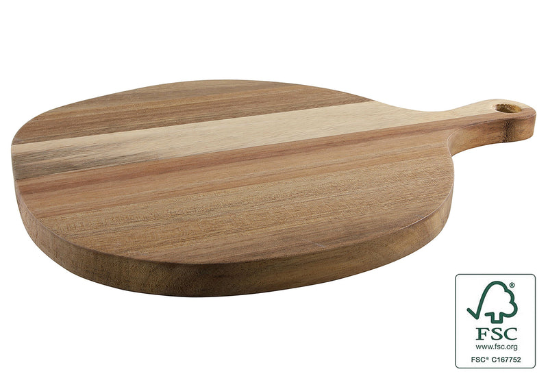 Schneid- Servierbrett Akazie 31,5x23,5x1,5cm