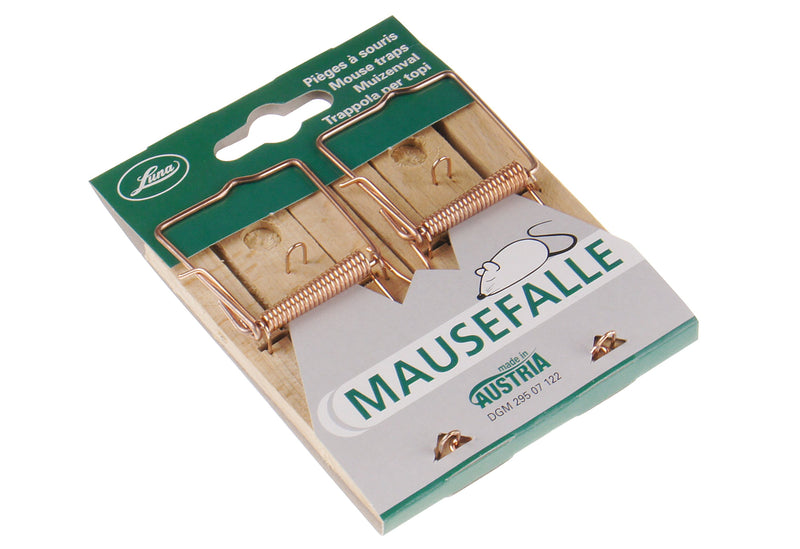 Mausefalle 2 Stück auf Karte