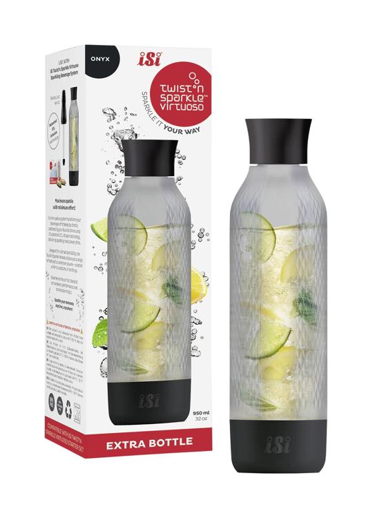 ISI TwistnSparkle Virtuoso Extra Flasche Onyx schwarz