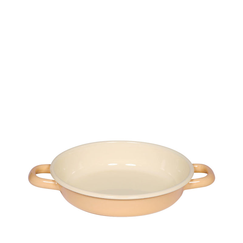 RIESS Eier-Servierpfanne 18cm goldgelb-pastell