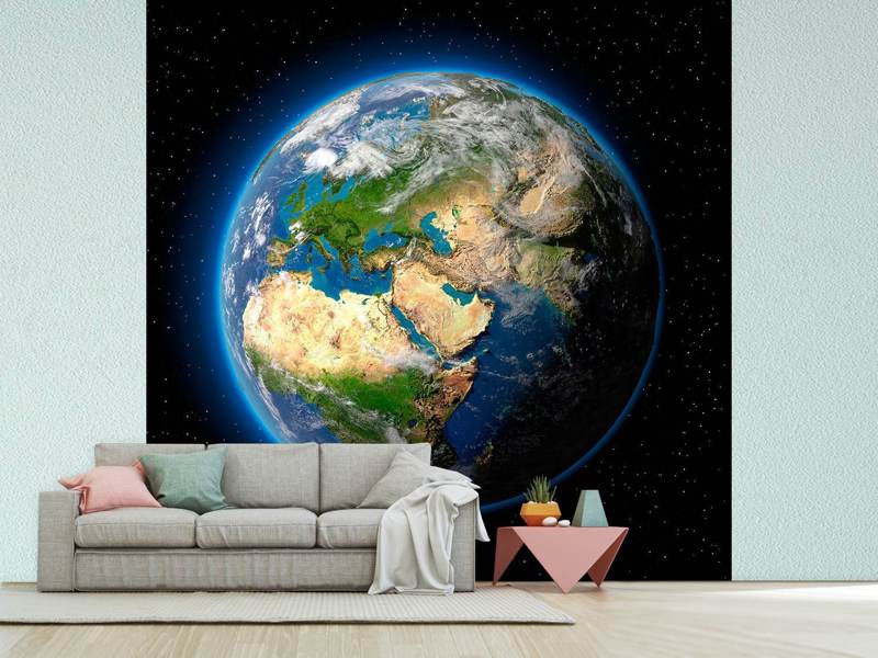 Wall mural The Earth as a planet