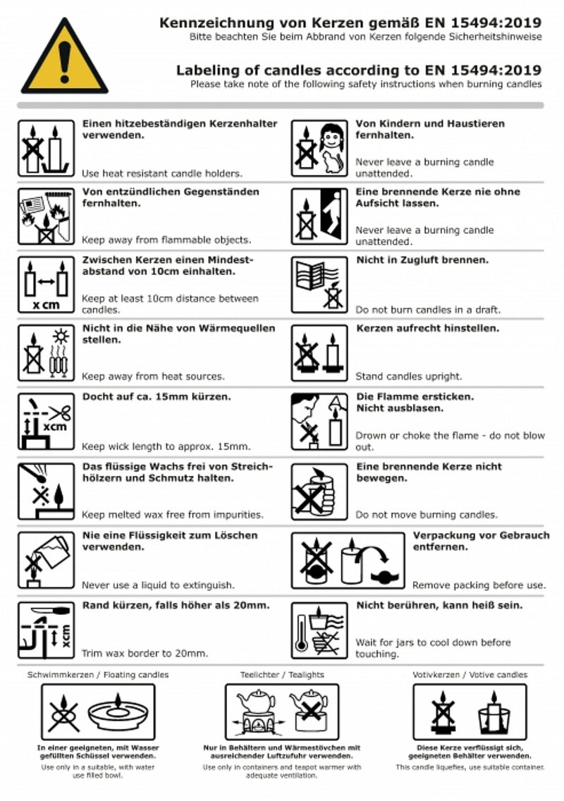 11cm Stabkerzen 10er Set im eleganten Stil, Farbe ROST, natürliches Design mit 2,2 cm Durchmesser, Höhe 11 cm, ca. 4 Stunden Brennzeit, Ruß- und tropffrei, Hoher Neidfaktor.