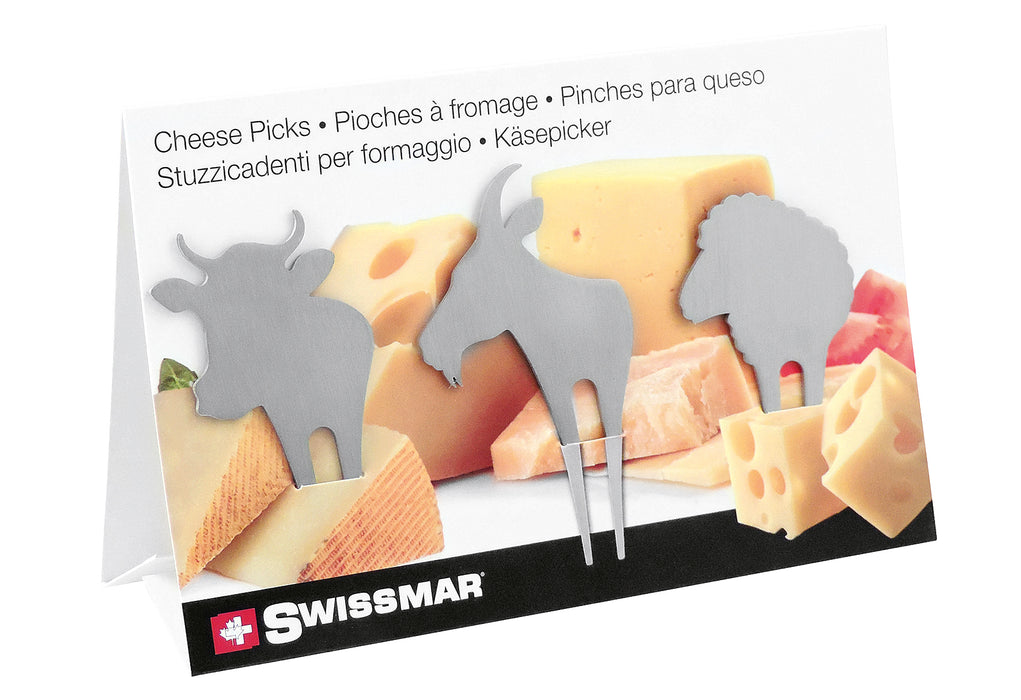 SWISSMAR Käse Pick Set 3teilig