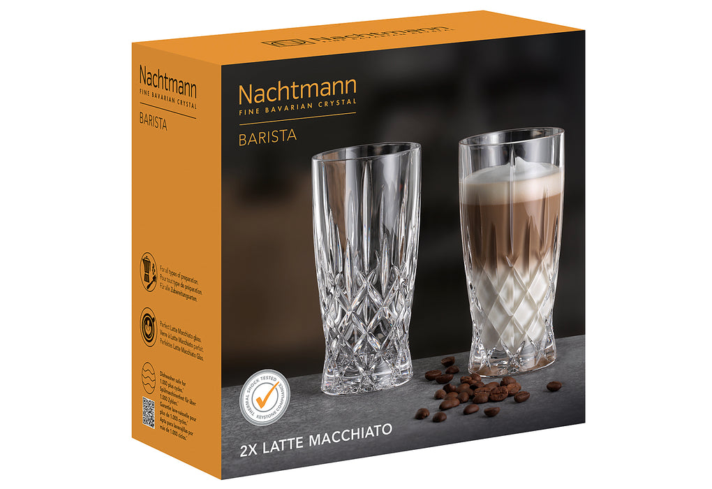 NACHTMANN Latte Macchiatoglas Noblesse Barista 350ml 2er Set