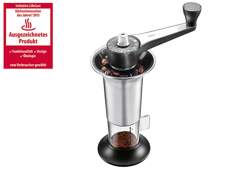 GEFU Kaffeemühle Lorenzo Edelstahl/Kunststoff