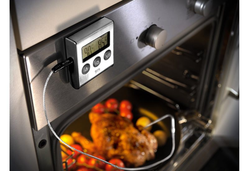 GEFU Bratenthermometer digital mit 1m Kabel Batterie