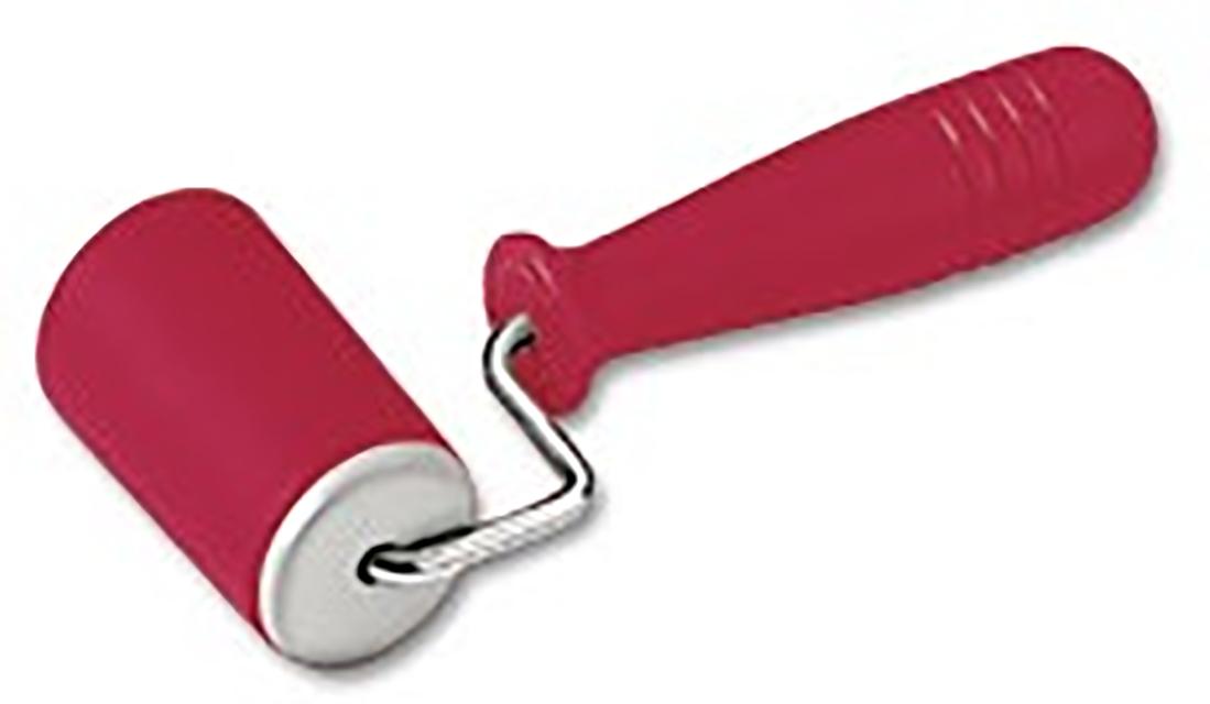 KAISER Backform-Roller Flex Red 6,5cm Ø4,5cm rot