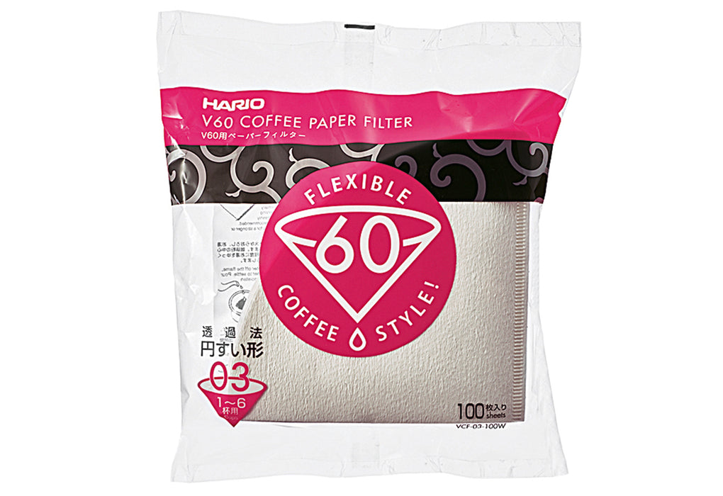 HARIO Papierkaffeefilter Gr.03 (100Stk.)