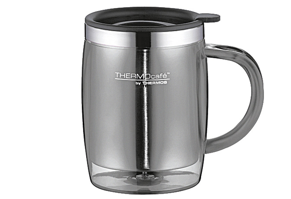 THERMOS Isolier-Trinkbecher Desktop Mug TC Edelstahl 0,35 l grau