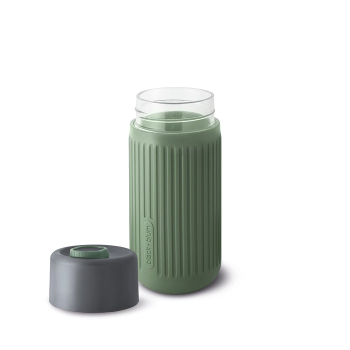 Glas To-Go Becher, olive, 340 ml