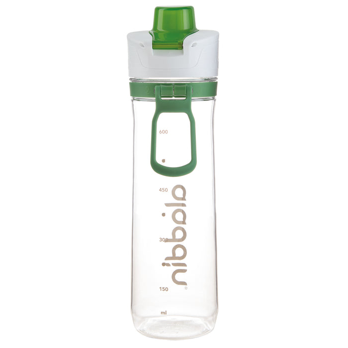 Mit dem Tracker dieser Wasserflasche kannst du tagsüber genau kontrollieren, wieviele Flaschen du am Tag getrunken hast. Mit einhändig bedienbarem Pushdeckel.