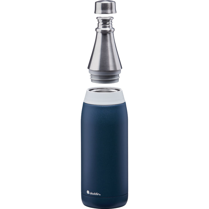 Einfach genial - die wahre Wasserflasche aus Edelstahl - stylisch, griffig, isolierend, plastikfrei, auslaufsicher und für kohlensäurehaltige Getränke geeignet.
