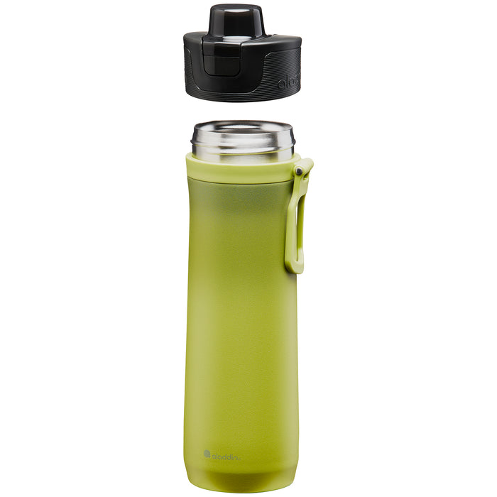 Die sportliche Isolierflasche hält Getränke für bis zu 10 Stunden kalt. Mit langlebiger Pulverbeschichtung für sicheres und angenehmes Halten. 0,6 Liter.