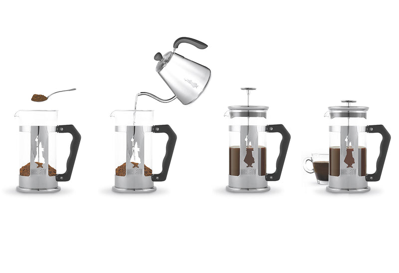 BIALETTI Kaffeebereiter Smart 1l schwarz